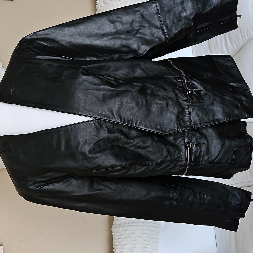 NWOT Jessica London Real Leather Jacket